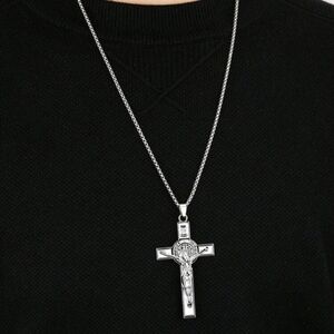 Stainless Steel Cross Necklace